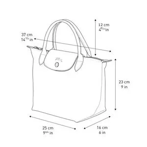 Longchamp Le Pliage Neo Fantaisie red polka dot NWOT